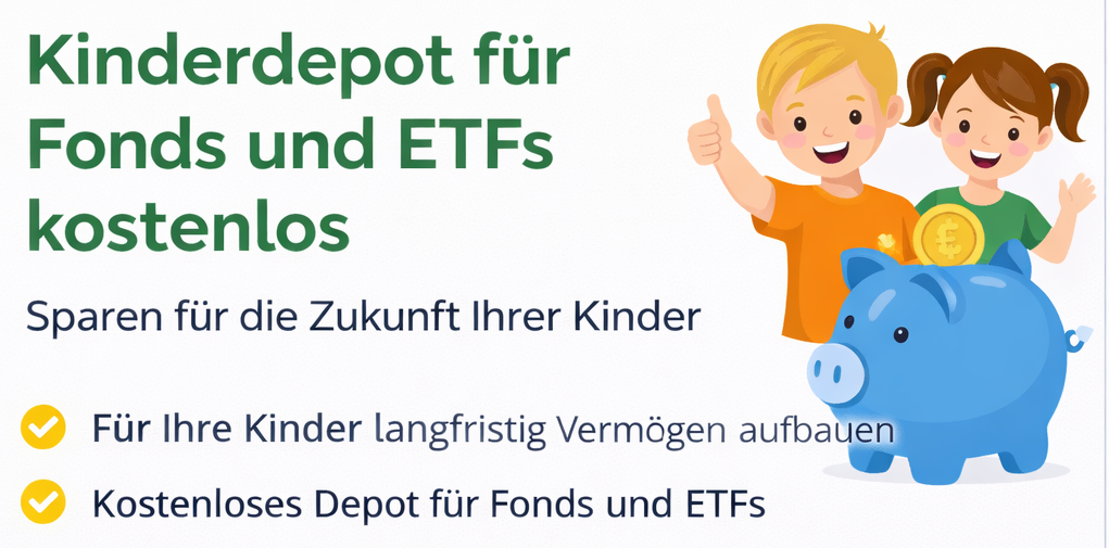 Das Kinderdepot ist kostenlos bis zum 18. Lebensjahr